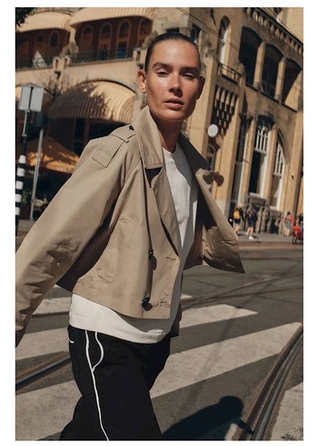 Zara Trençkot - Görsel 4