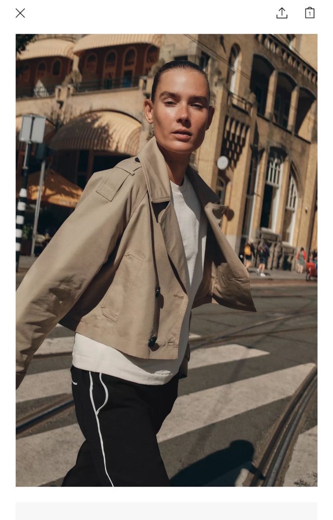 Zara Trençkot - Görsel 4