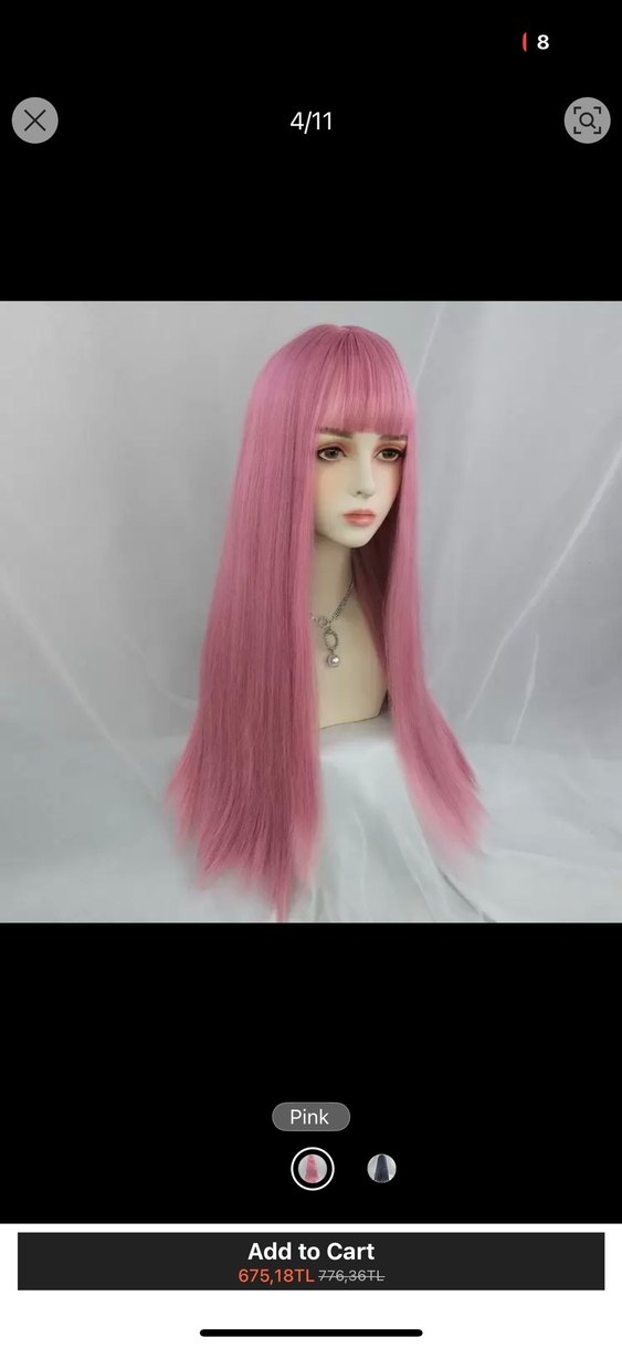 Pembe peruk - Görsel 3