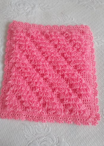 Kız Çocuk Pembe Kısa Kollu Örgü Hırka - Görsel 16