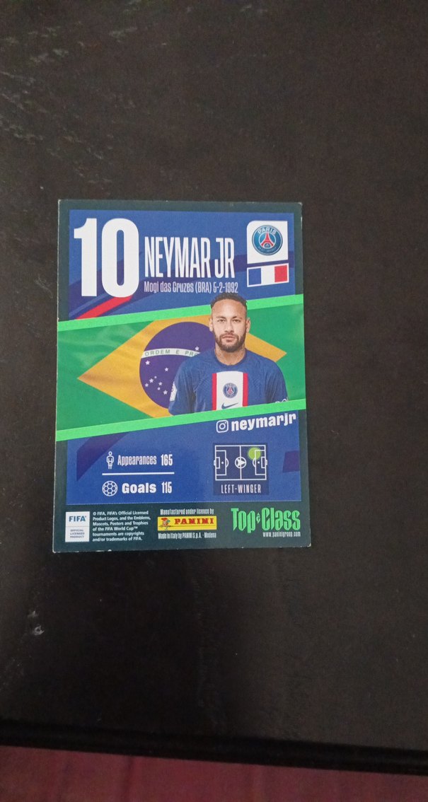 Neymar Jr. Özel kart rainbow master top class - Görsel 2