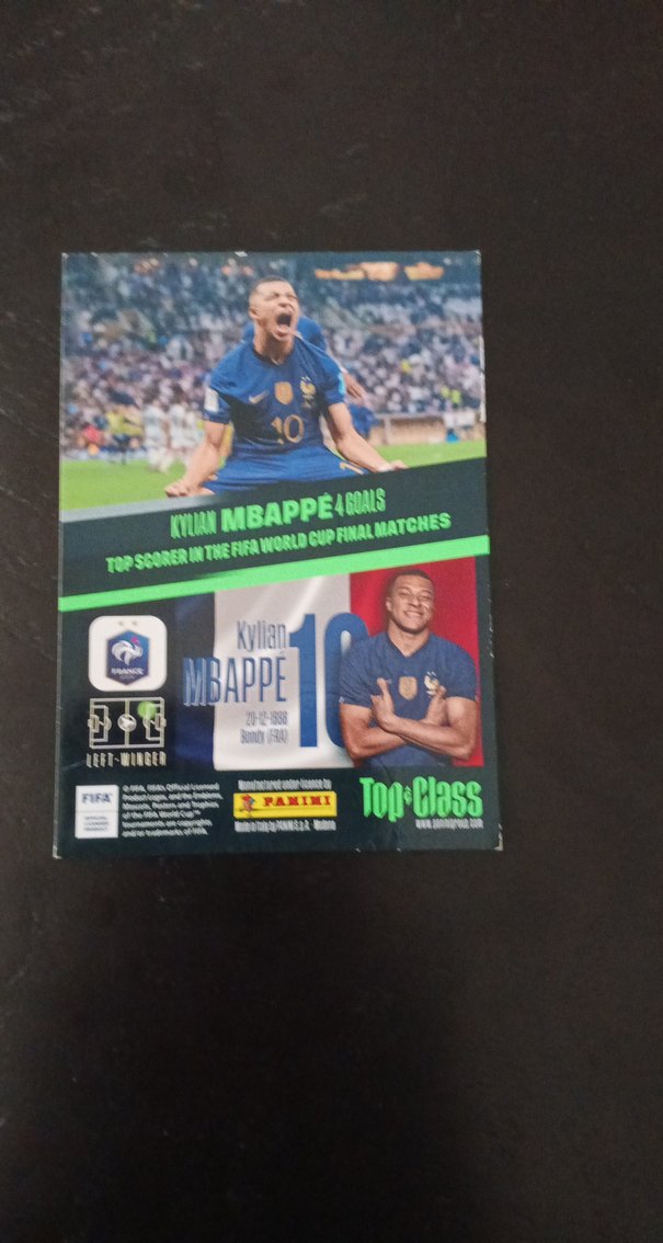 Mbappé Özel kart rainbow master top class - Görsel 2