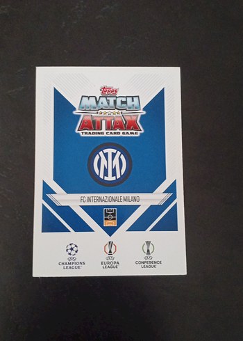 Zannetti özel kart match attax özel kart - Görsel 2