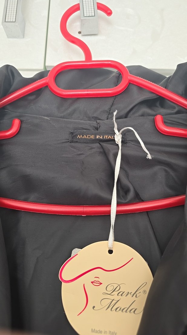 Uzun Gri Kadın Suni Kürk Kaban - Görsel 2