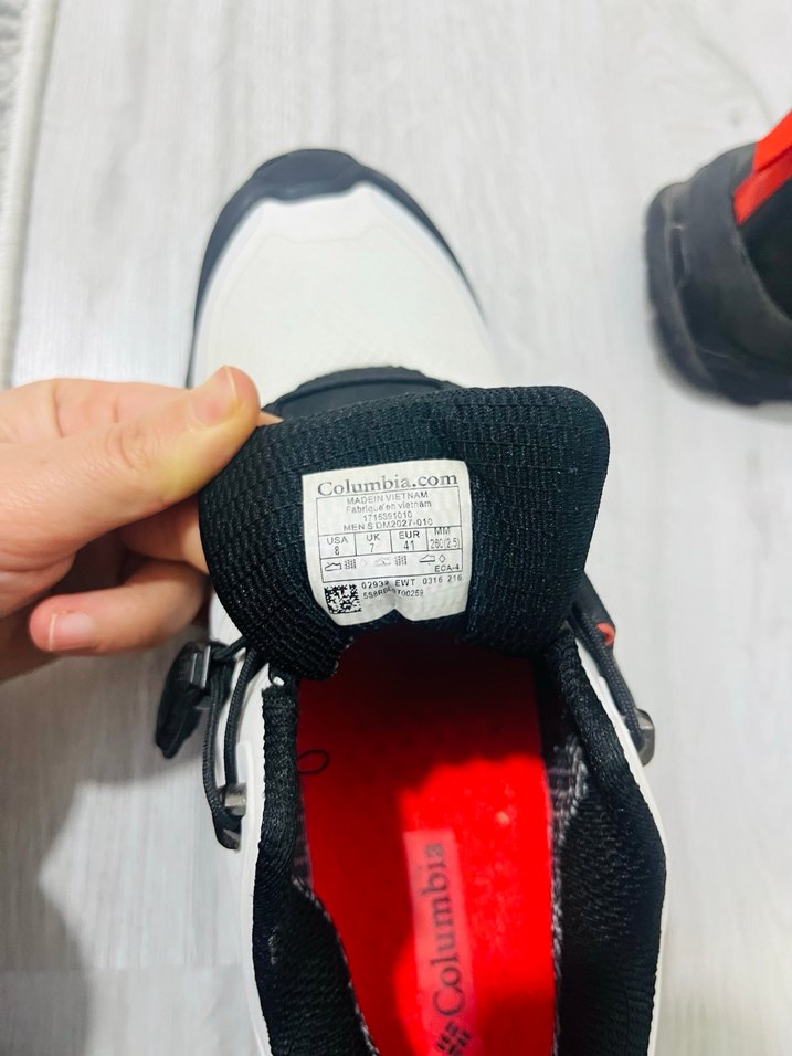 Columbia Beyaz Siyah Outdoor Spor Ayakkabı - Görsel 3