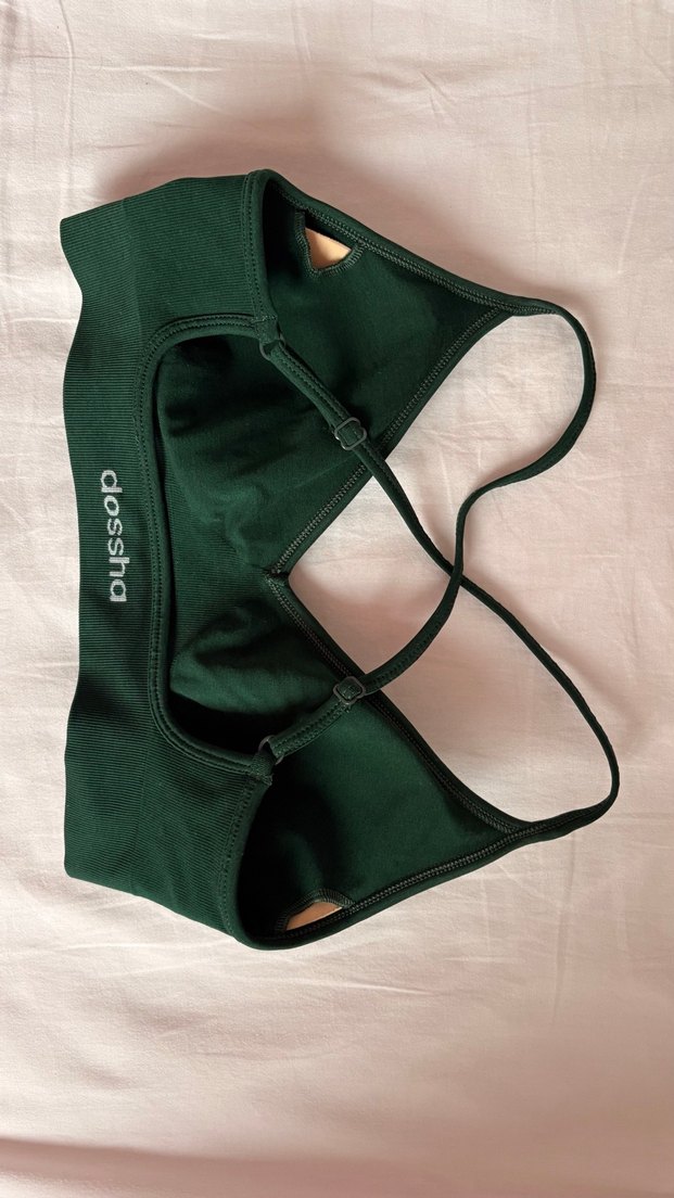 Dossha Koyu Yeşil Spor Sütyeni - Görsel 2