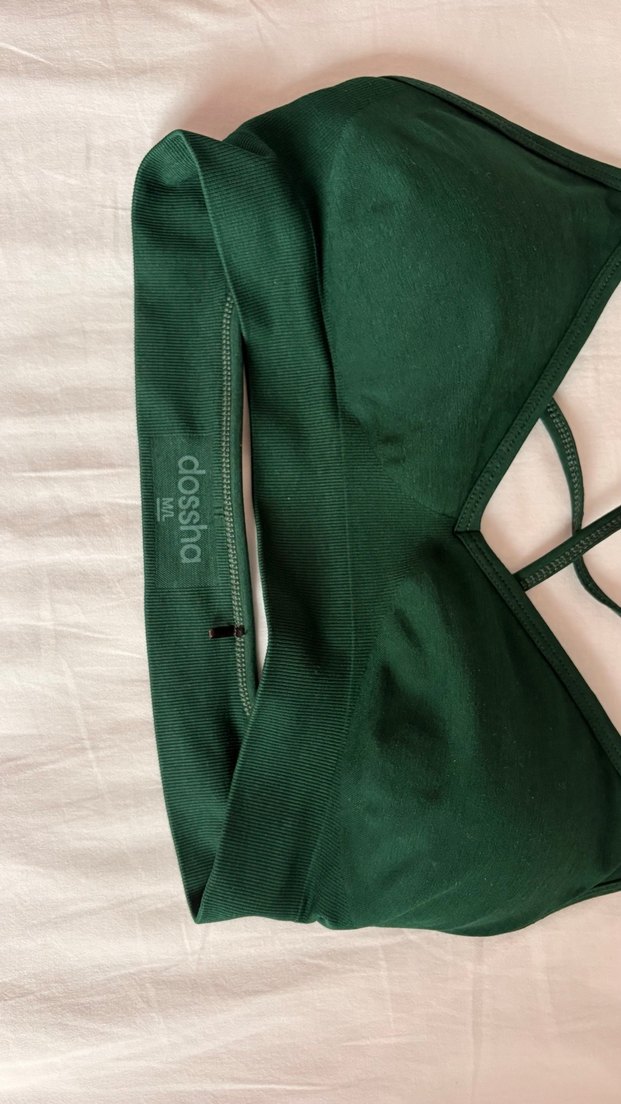 Dossha Koyu Yeşil Spor Sütyeni - Görsel 3