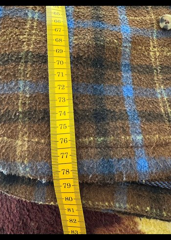 Kahverengi Ekose Gömlek - Görsel 4