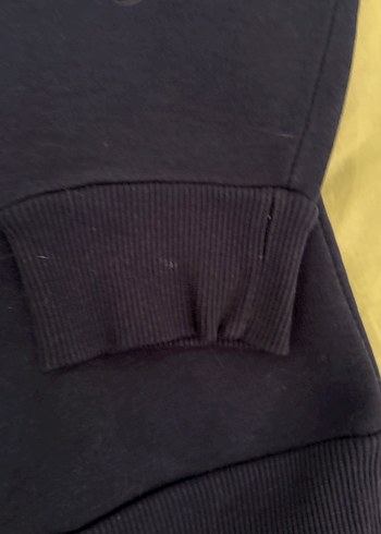 Kadın Koyu Lacivert Baskılı Sweatshirt - Görsel 7