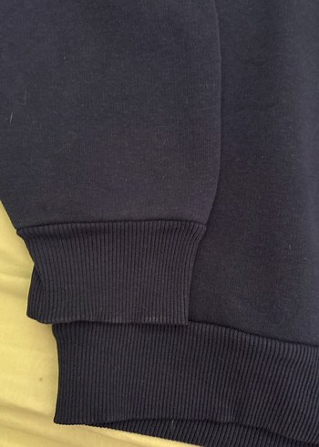 Kadın Koyu Lacivert Baskılı Sweatshirt - Görsel 5