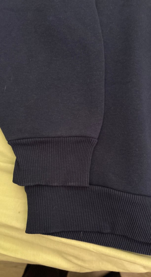 Kadın Koyu Lacivert Baskılı Sweatshirt - Görsel 5