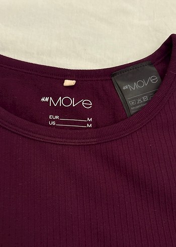 Bordo Uzun Kollu Crop Top - Görsel 3