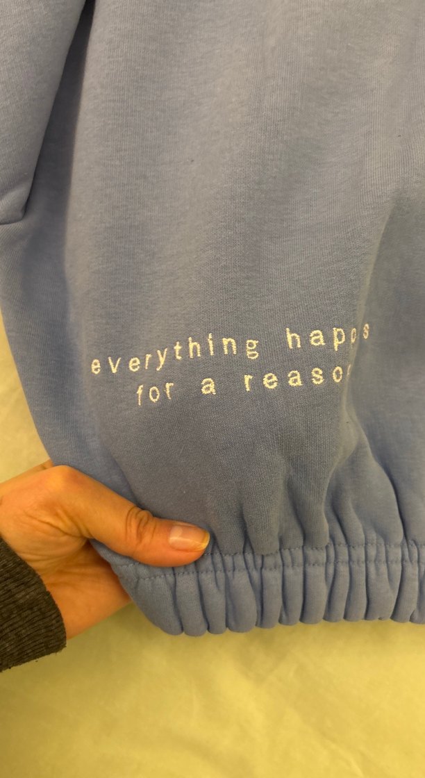 Kadın lila  Fermuarlı Yüksek Yakalı Sweatshirt - Görsel 5