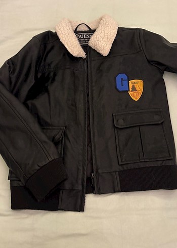 Erkek Çocuk Düğmeli Street Wear Ceket deri - Görsel 2