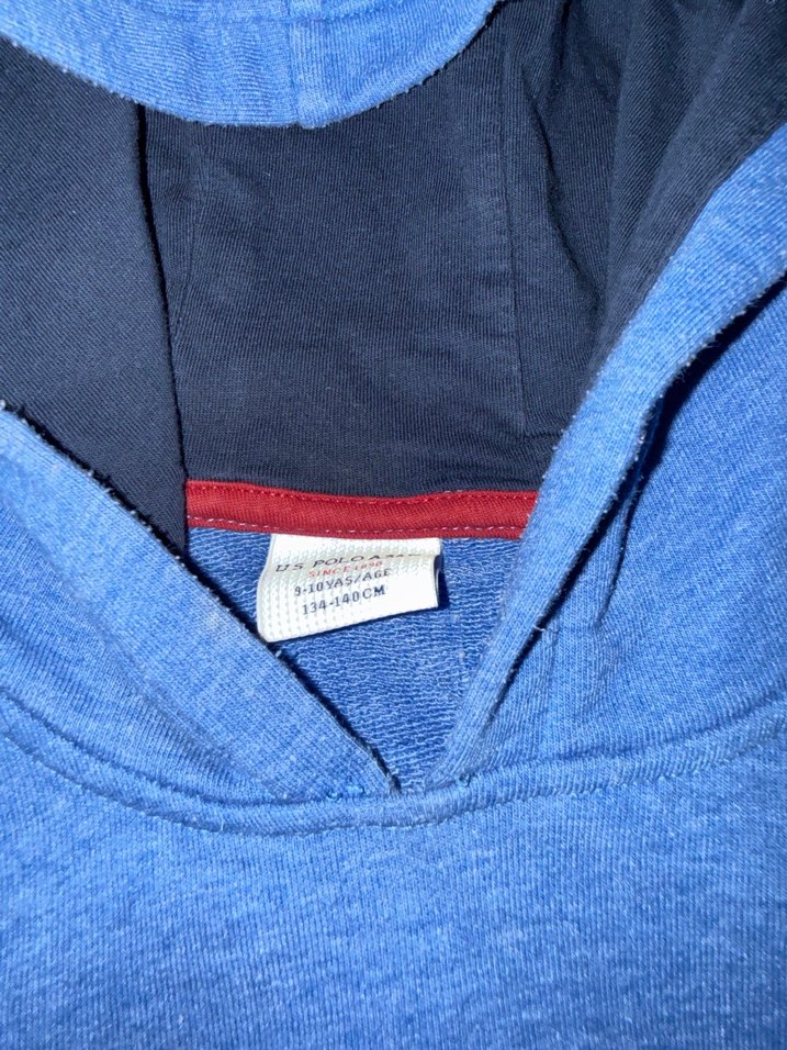 Sokak Stili Erkek Çocuk Mavi Sweatshirt - Görsel 2