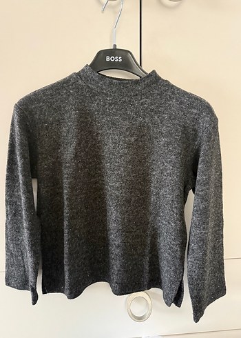 Zara 
Kız çocuk Gri Uzun Triko takım - Görsel 3