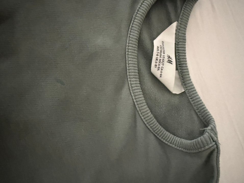 Kız Çocuk Kelebek Baskılı Uzun Kollu Tişört - Görsel 2