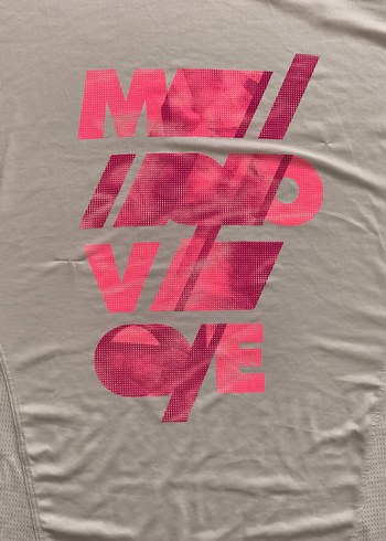 Baskılı Rahat Kesim Spor Tişörtü - Görsel 2