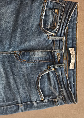 Kadın Mavi Renk Jean - Görsel 3