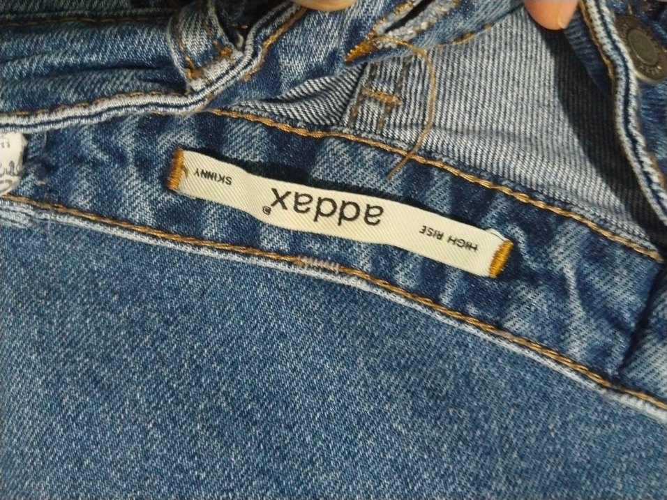 Parlak Mavi Rahat Kesim Kadın Pantolon - Görsel 3