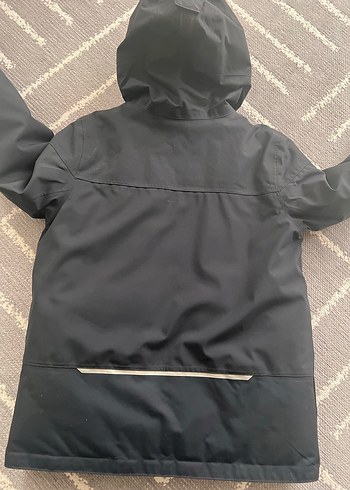 Erkek Çocuk Gri Streetwear Kapüşonlu Mont - Görsel 2