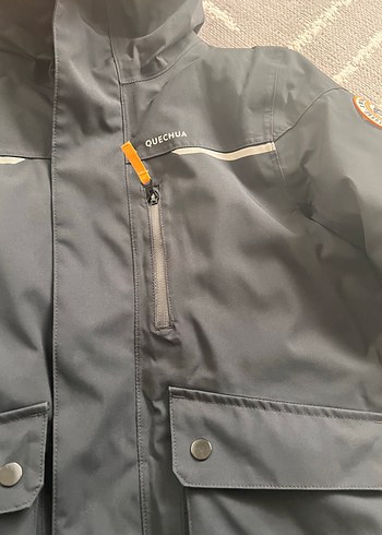 Erkek Çocuk Gri Streetwear Kapüşonlu Mont - Görsel 6