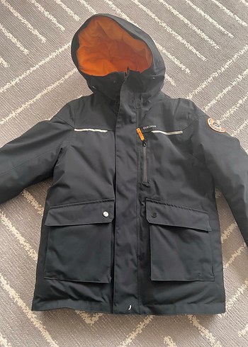 Erkek Çocuk Gri Streetwear Kapüşonlu Mont - Görsel 7