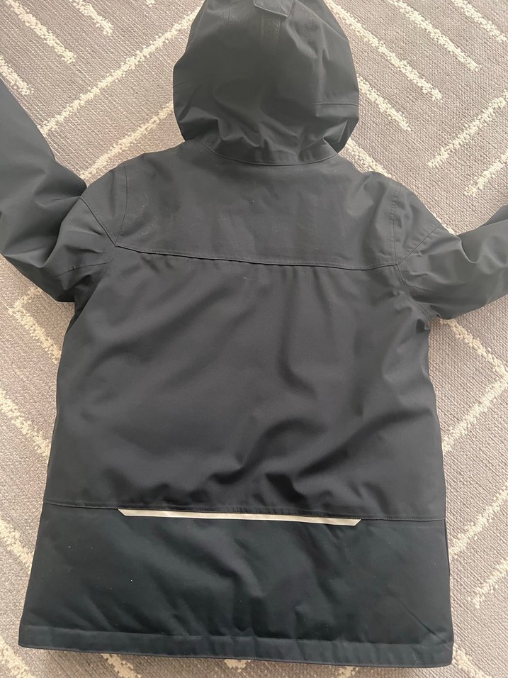 Erkek Çocuk Gri Streetwear Kapüşonlu Mont - Görsel 2