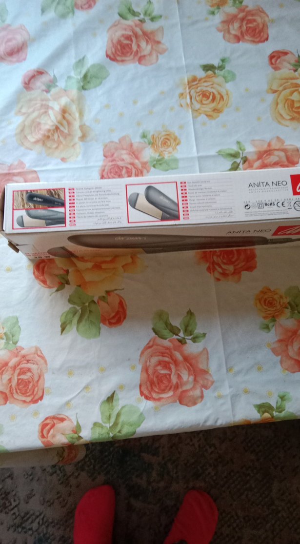 Anitaneo Gri Seramik Kaplamalı Saç Düzleştirici - Görsel 2