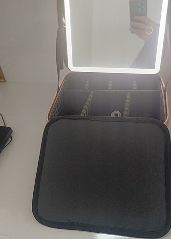 pembe Makyaj Organizeri - Görsel 5