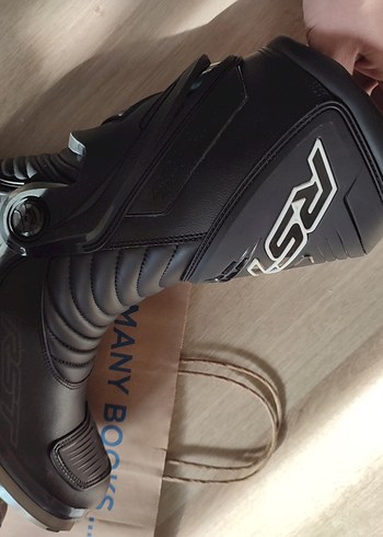 RST Tractech Evo 3 42 numara su geçirmez motosiklet botu - Görsel 6