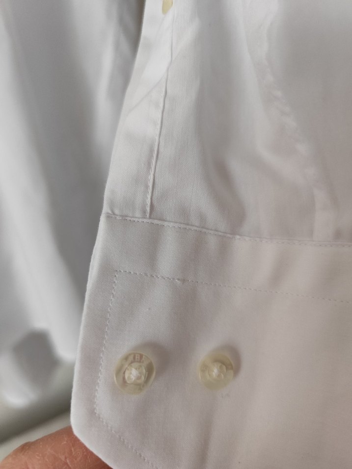 Sabri Özel Beyaz Regular Fit Klasik Erkek Gömlek - Görsel 2