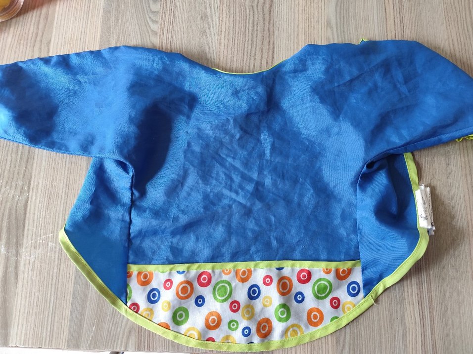 Ikea Renkli Cırt bağlamalı çocuk faaliyet önlüğü - Görsel 4