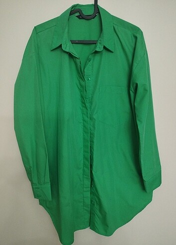 m Beden Yeşil tunik gömlek