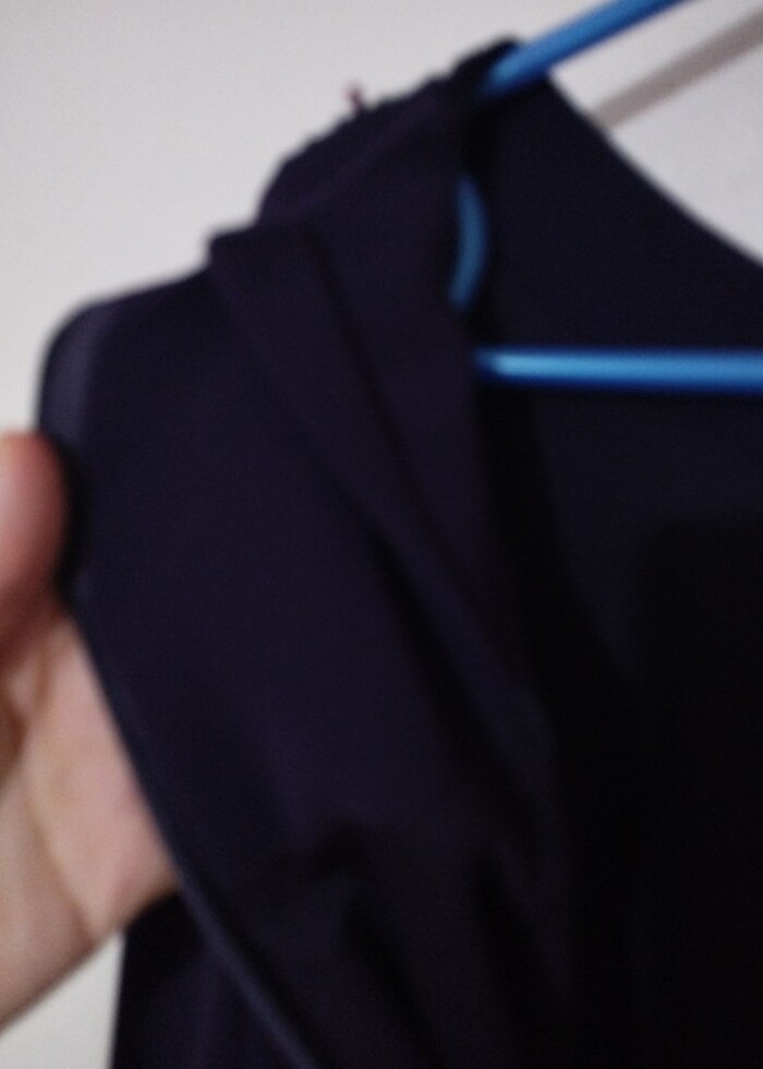 Mor abiye elbise tunik - Görsel 5