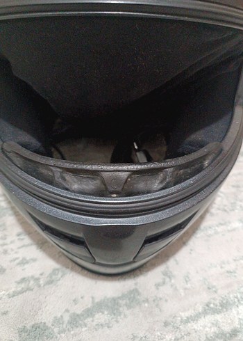 Siyah Kilitli Sokak Tarzı Motosiklet Kaskı - Görsel 4