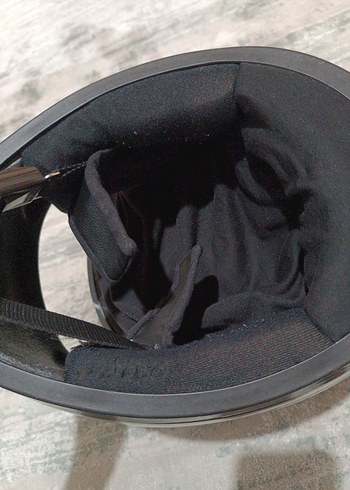 Siyah Kilitli Sokak Tarzı Motosiklet Kaskı - Görsel 8