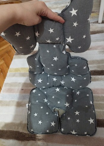mama sandalye yada oto koltuk bebek arabası destek minderi - Görsel 3