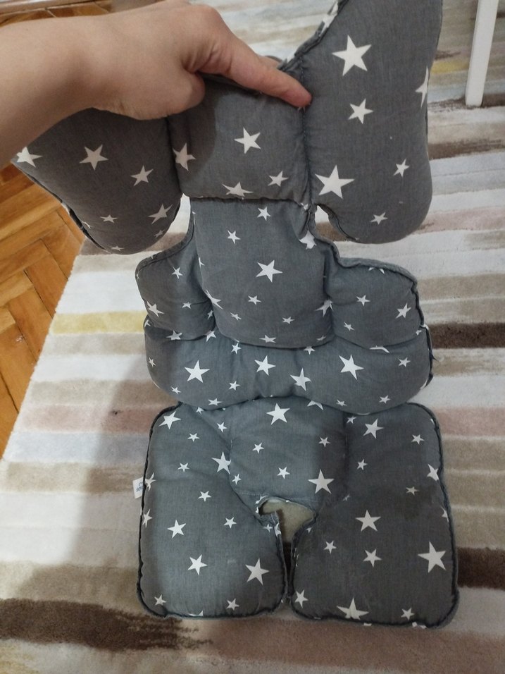 mama sandalye yada oto koltuk bebek arabası destek minderi - Görsel 3