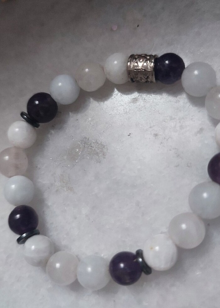 Şifalı taş bilekligi - Görsel 2