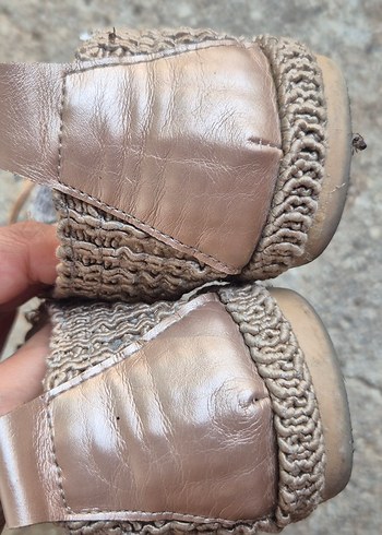 Bej Örgü  Espadril - Görsel 5