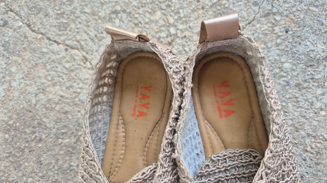 Bej Örgü  Espadril - Görsel 4