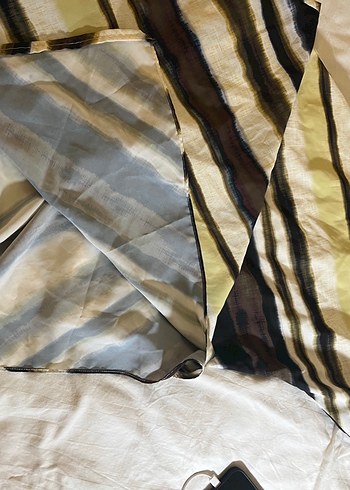 Zebra Desenli Uzun Bohem Kadın Elbise - Görsel 4