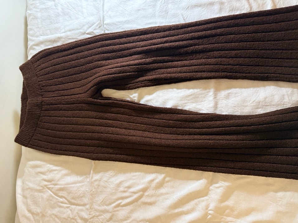 Kadın Kahverengi Örgü Hırka - Görsel 5