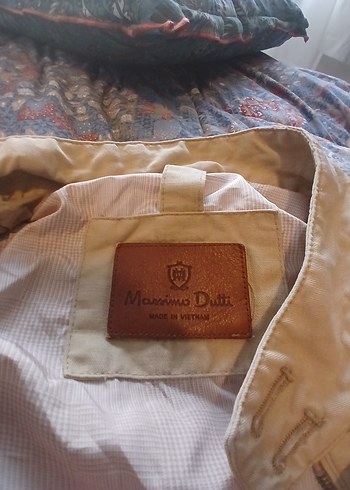 MASSİMO DUTTİ M BEDEN  bej erkek cekket - Görsel 3