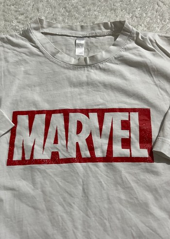 Marvel Baskılı Beyaz Erkek Tişört - Görsel 2