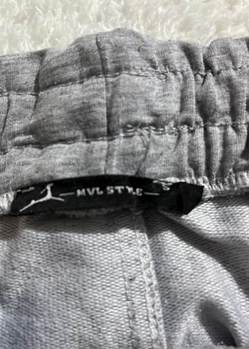 Gri Rahat Kesim çocuk  Eşofman Altı - Görsel 2