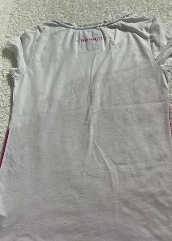 Pembe Baskılı Kız Çocuk Tişörtü - Görsel 4