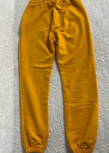 Sarı Rahat Kesim çocuk Eşofman Altı - Görsel 3