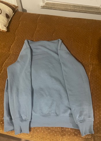 DeFacto Gri Fermuarlı Sweatshirt - Görsel 4